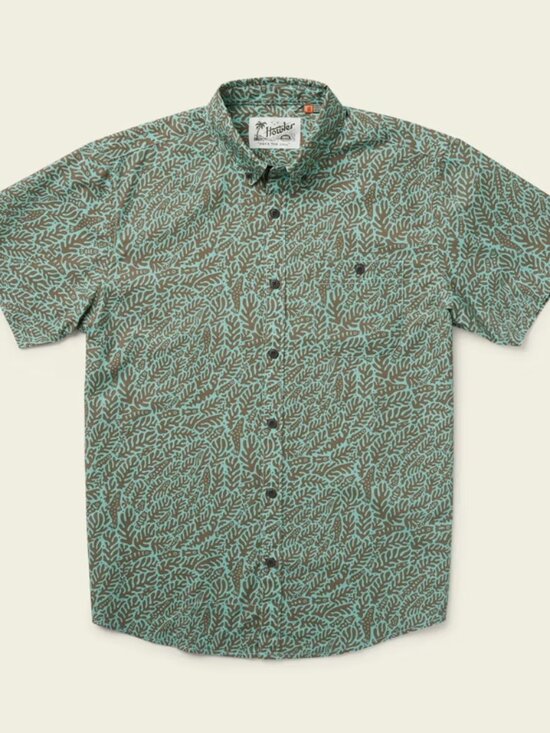 Howler Brothers Other - Howler Bros Mansfield Shirt Ecosystem : Isle Green (M)